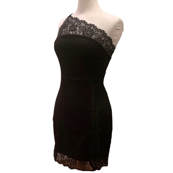 NWT Free People Premonitions Bodycon Dress XS or Small Black LBD Mini Fitted - Picture 9 of 14